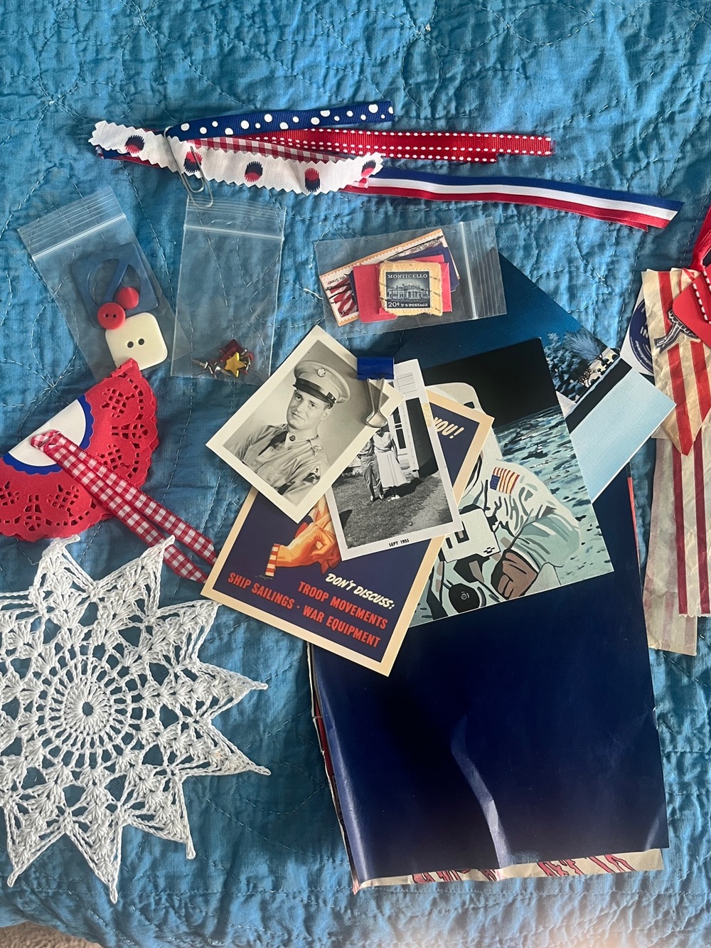 Patriotic 4th of July Ephemera Collection